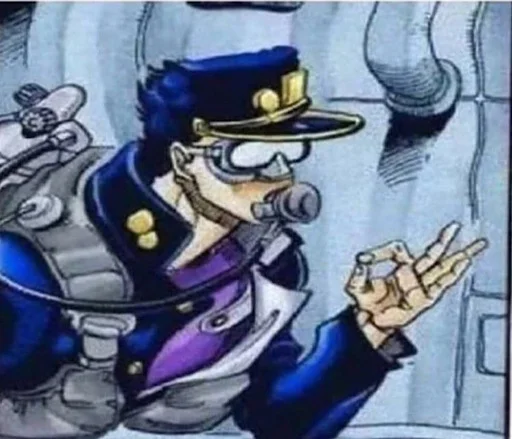 👌 Стикер «jojo fh 3» для Telegram
