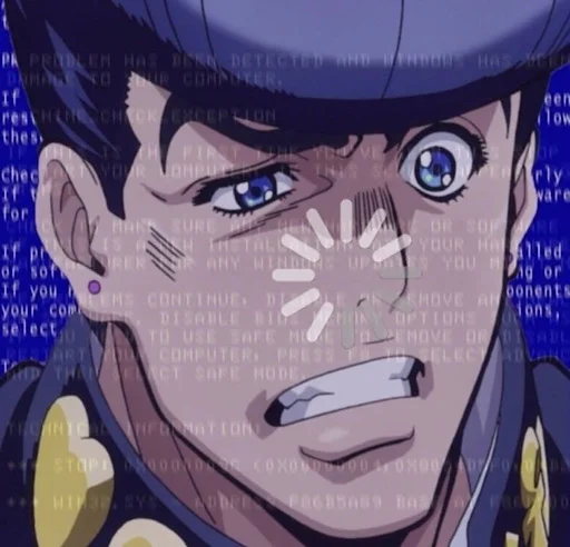 😖 Стикер «jojo fh 3» для Telegram