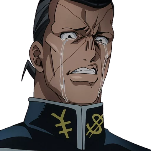 😭 Стикер «JoJo is alright» для Telegram