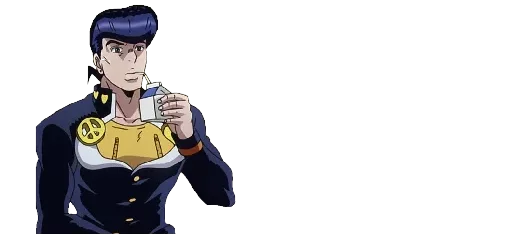 🥤 Стикер «JoJo is alright» для Telegram