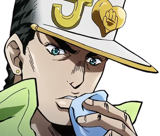 ⁉️ Стикер «JoJo is alright» для Telegram