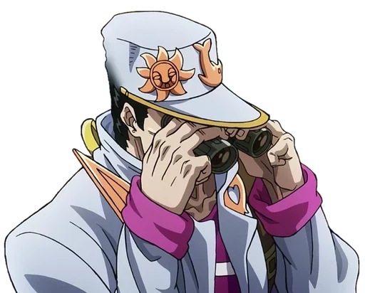 🔭 Стикер «JoJo is alright» для Telegram