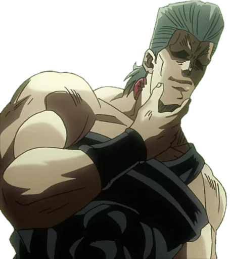 😏 Стикер «JoJo is alright» для Telegram