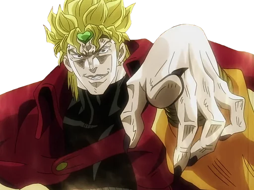 🌎 Стикер «JoJo is alright» для Telegram