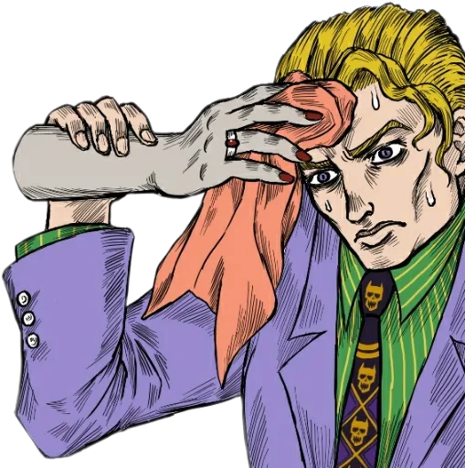 😰 Стикер «JJBA» для Telegram