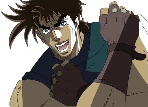 👍 Стикер «JoJo&;s Bizarre Adventure - Anime Pack» для Telegram