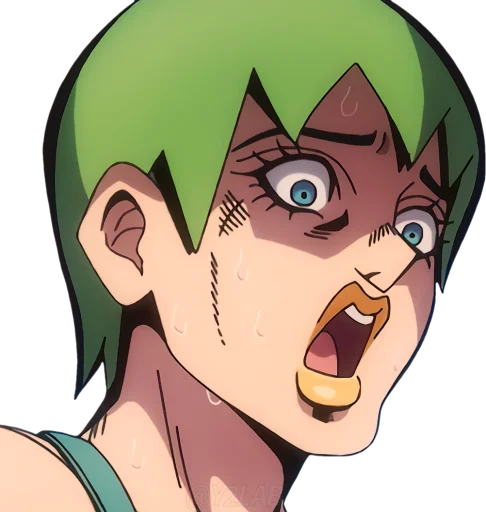 😱 Стикер «JoJo Part 6 Stone Ocean» для Telegram