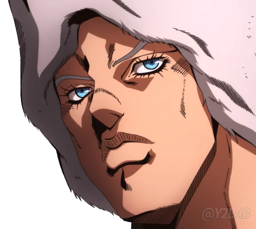 🤨 Стикер «JoJo Part 6 Stone Ocean» для Telegram