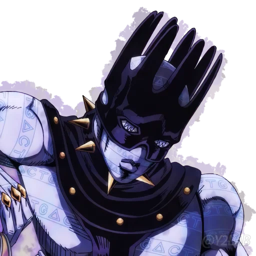 ♟ Стикер «JoJo Part 6 Stone Ocean» для Telegram