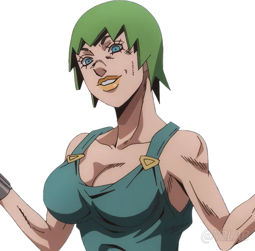 😏 Стикер «JoJo Part 6 Stone Ocean» для Telegram