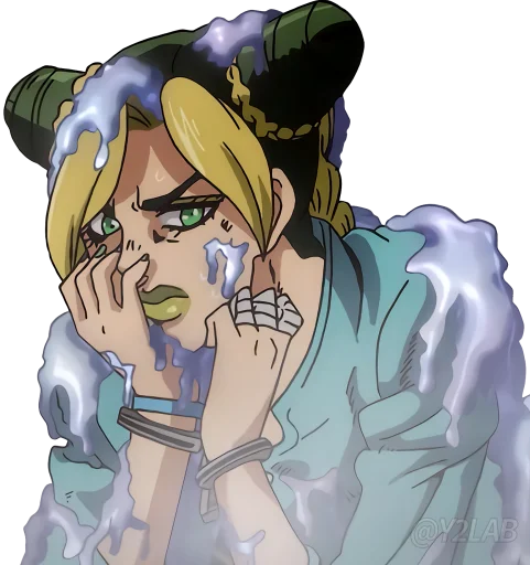 💦 Стикер «JoJo Part 6 Stone Ocean» для Telegram