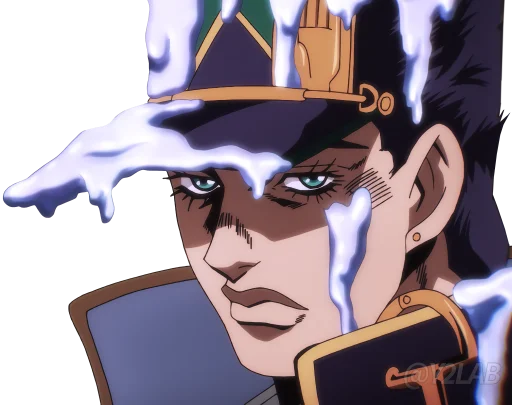 💦 Стикер «JoJo Part 6 Stone Ocean» для Telegram