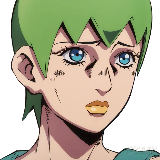 🥺 Стикер «JoJo Part 6 Stone Ocean» для Telegram