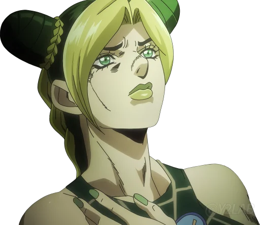 😔 Стикер «JoJo Part 6 Stone Ocean» для Telegram