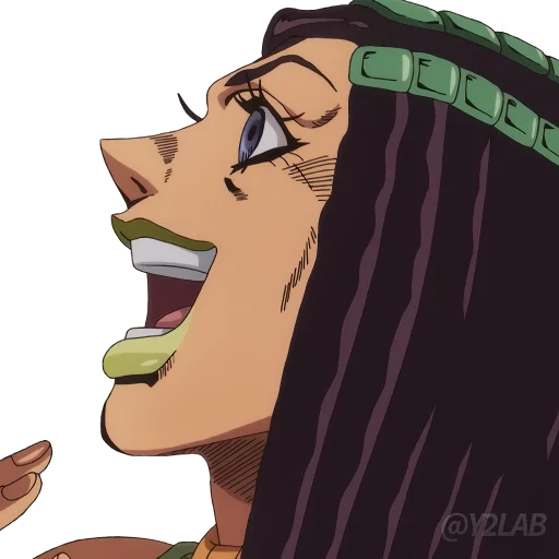 😄 Стикер «JoJo Part 6 Stone Ocean» для Telegram