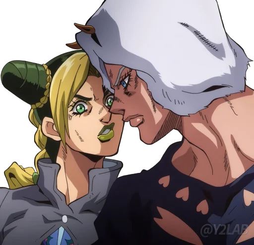 🌬 Стикер «JoJo Part 6 Stone Ocean» для Telegram