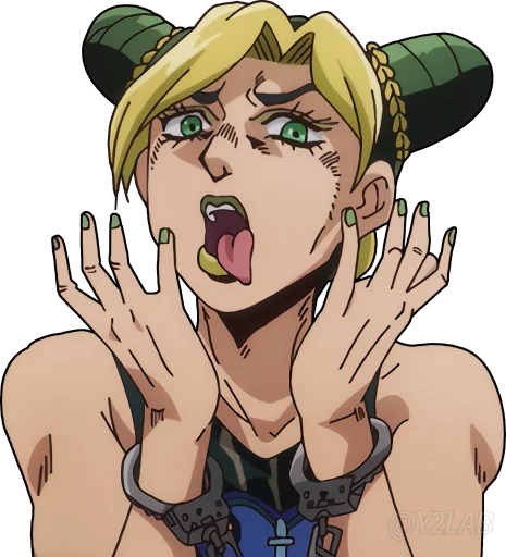 🤮 Стикер «JoJo Part 6 Stone Ocean» для Telegram