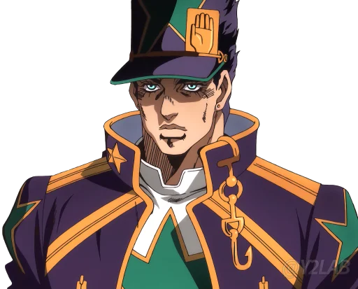 😐 Стикер «JoJo Part 6 Stone Ocean» для Telegram
