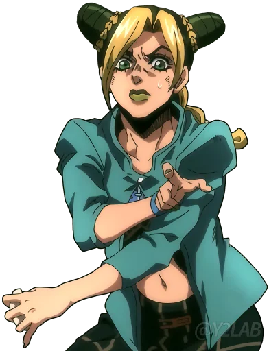 😅 Стикер «JoJo Part 6 Stone Ocean» для Telegram