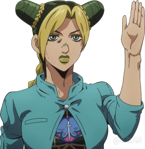 🙋‍♀ Стикер «JoJo Part 6 Stone Ocean» для Telegram