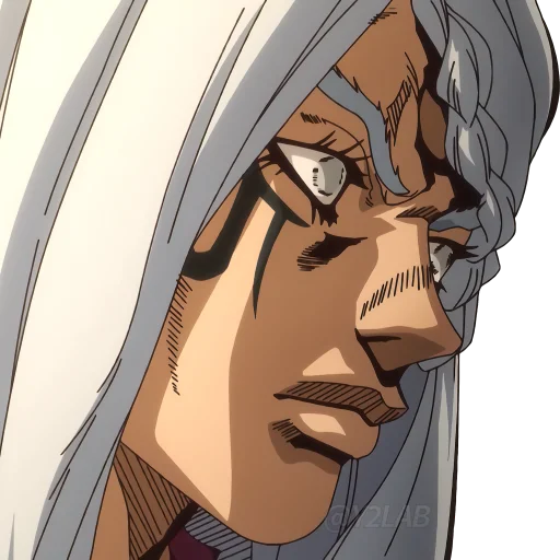 😠 Стикер «JoJo Part 6 Stone Ocean» для Telegram