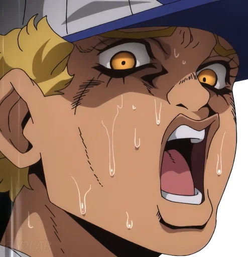 😱 Стикер «JoJo Part 6 Stone Ocean» для Telegram