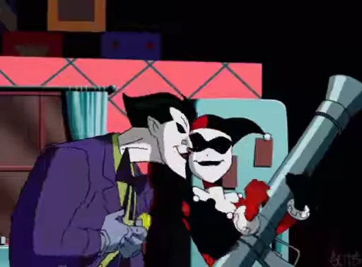 💋 Стикер «Joker The Animated Series» для Telegram