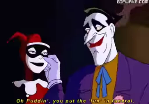 🫶 Стикер «Joker The Animated Series» для Telegram