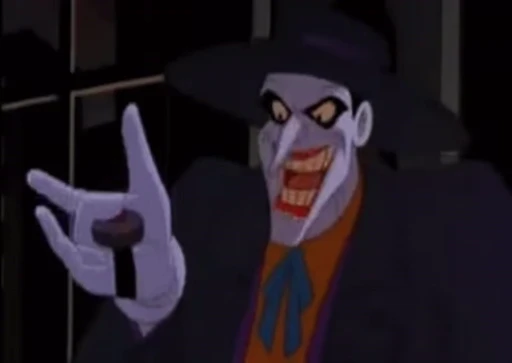 ☝️ Стикер «Joker The Animated Series» для Telegram
