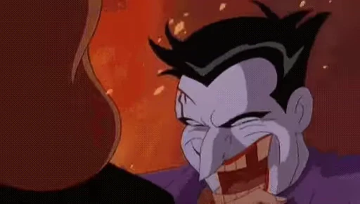😏 Стикер «Joker The Animated Series» для Telegram