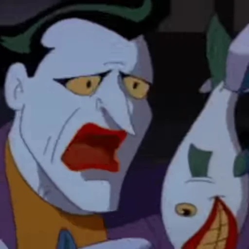 🐟 Стикер «Joker The Animated Series» для Telegram