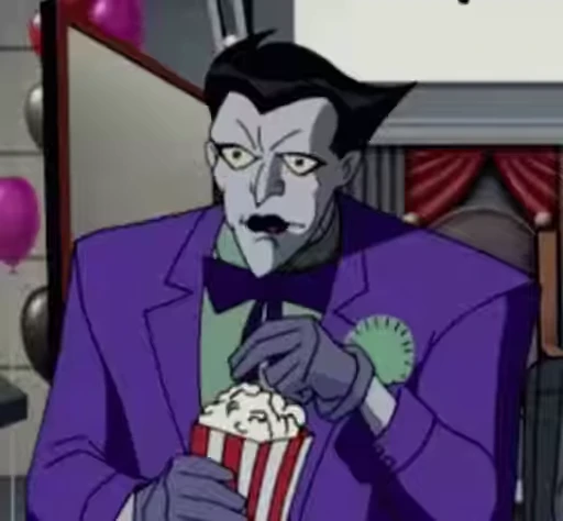🍿 Стикер «Joker The Animated Series» для Telegram