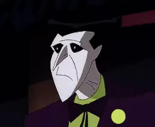 😧 Стикер «Joker The Animated Series» для Telegram