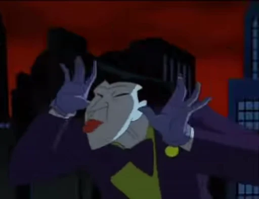 😤 Стикер «Joker The Animated Series» для Telegram