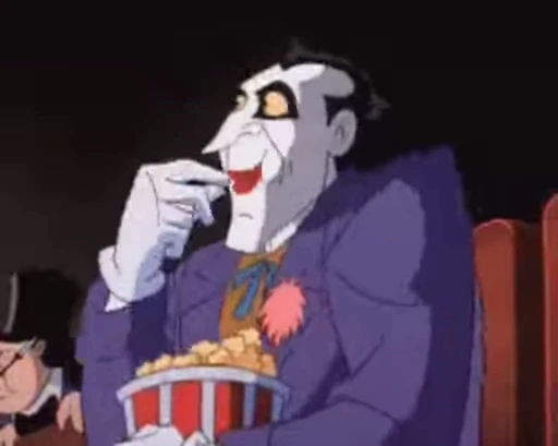 🍿 Стикер «Joker The Animated Series» для Telegram