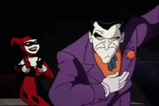 😉 Стикер «Joker The Animated Series» для Telegram