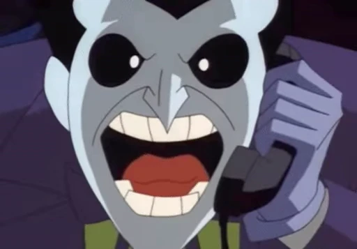 🤬 Стикер «Joker The Animated Series» для Telegram