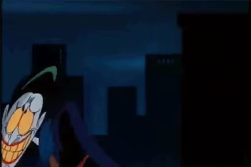 😴 Стикер «Joker The Animated Series» для Telegram