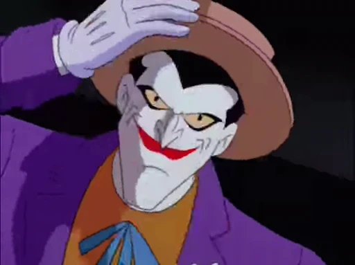 🥸 Стикер «Joker The Animated Series» для Telegram