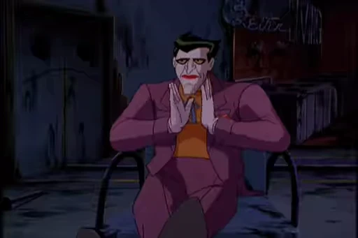 👏 Стикер «Joker The Animated Series» для Telegram
