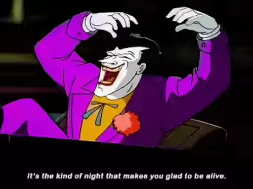 ☝️ Стикер «Joker The Animated Series» для Telegram