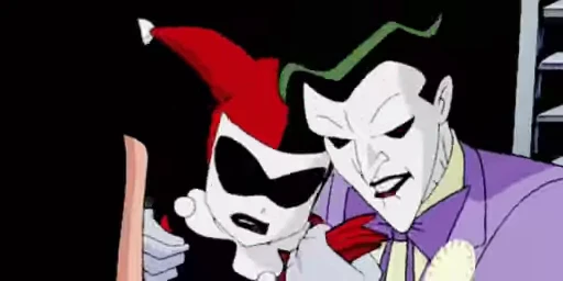 👫 Стикер «Joker The Animated Series» для Telegram