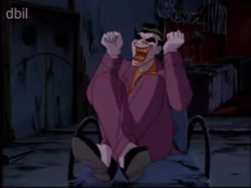 ✊ Стикер «Joker The Animated Series» для Telegram