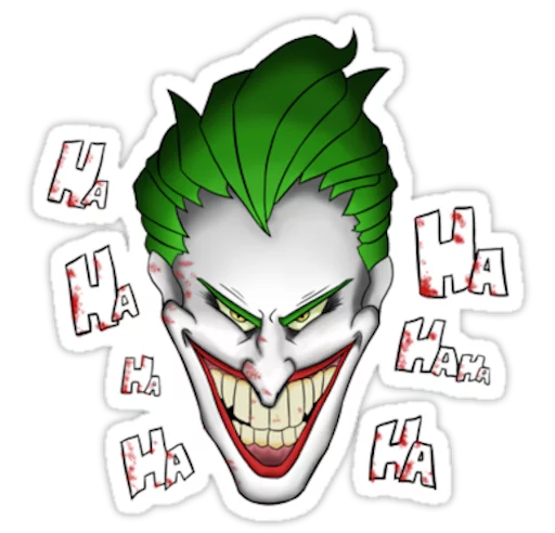 😈 Стикер «Joker» для Telegram