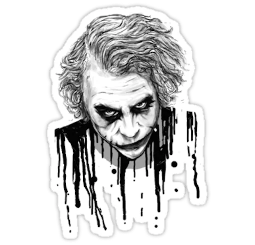 😏 Стикер «Joker» для Telegram
