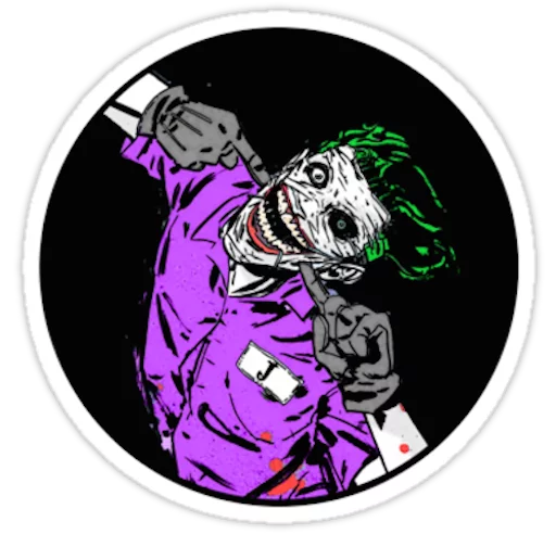 😛 Стикер «Joker» для Telegram