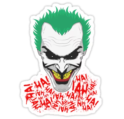 😈 Стикер «Joker» для Telegram