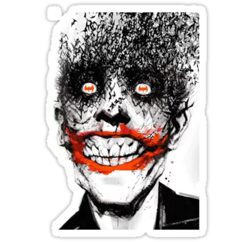 👿 Стикер «Joker» для Telegram