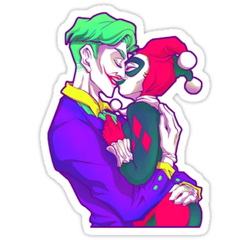 😘 Стикер «Joker» для Telegram