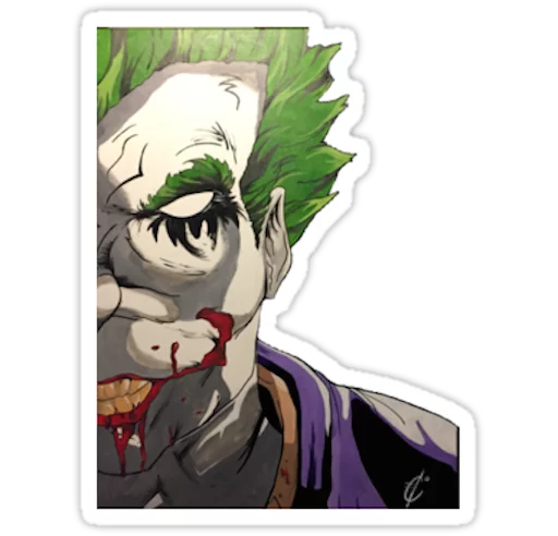 😡 Стикер «Joker» для Telegram